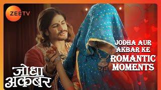 Jodha को घूँघट में भी पहचान गए Akbar | Jodha Akbar | Jodha Aur Akbar Ke Romantic Moments | Zee TV