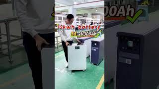 50kwh lithium battery, home energy storage #bms#business #cell#homeappliances#eve#machine#industrial