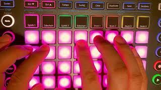 새해 복 많이 받으세요! "아리랑" Remix by 안식비트 / Novation Circuit / Reason / Davinci Resolve