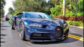 Lamborghini REVUELTO, SVJ, Bugatti CHIRON, McLaren SENNA - NON STOP TRAFFIC at Supercar Saturdays