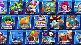 ALL 452 SKINS IN BRAWL STARS