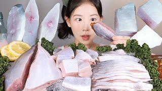 지금이 제일 맛있는 제철 병어회 먹방  Raw Silver Pomfret (Butter fish)  [eating show] mukbang korean food
