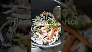  Paneer fried rice ..... Simple recipe .                       Command paneer for long video