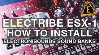 Electribe ESX-1- How To Install Electronisounds Sound Banks