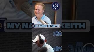 “My name’s Keith, by the way.”