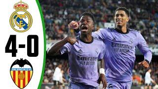 Real Madrid vs Valencia 4-0 Highlights • Hasil Bola Tadi Malam • Bola Tadi Malam