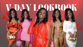 VALENTINE'S DAY LOOKBOOK  2023 | V-Day Outfit Inspo for every kind of date | Shanice G