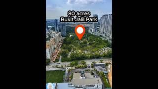  #BukitJalil新项目来啦 黄金地段 步行10分钟至武吉加里Pavilion 步行100米至LRT站 步行至1英亩公园 停车场快速车道设计下楼就是各大银行和美食街️