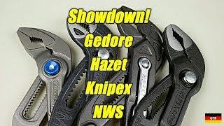 German 250mm/10in Push-Button Slip-Joint Pliers Showdown