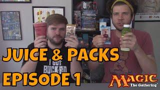 JUICE AND PACKS #1 - Jake and Joel are Magic - Amonkhet and Kaladesh Pack Cracks!