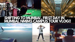 VLOG - Moving to Mumbai for College, First Day in Mumbai, Nmims Campus Tour Vlog | Nmims Mumbai