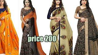 Amazon Saree Collection|| Sarees Under 200-300 || Amazing Sarees || latest Amazon Sarees