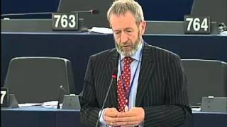 Sean Kelly MEP speaking on Regional strategies for Industrial areas in the EU