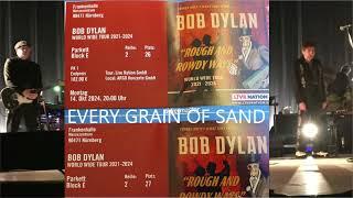 Bob Dylan sings soulfully Every Grain Of Sand (with a long harp solo) in Nürnberg 14th Oct 2024