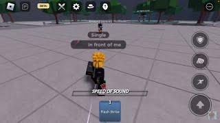 New Character Is Here (Speed O Sound Sonic) + Flash Strike Move Is Crazy | Saitama Battleground