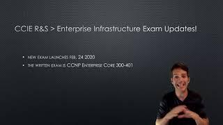 CCIE R and S to Enterprise Infrastructure and SPv4 1 to SPv5 Updates!