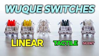 Wuque Studios Linear & Tactiles Review - Did NOT Think Switches Could Get Better!