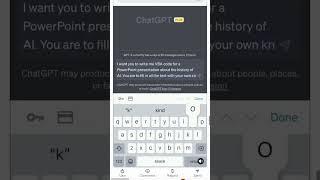 Make PowerPoint Presentation with CHATGPT | Save time 80 / 20 rule #youtubeshorts #trending #viral