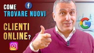 Come trovare nuovi clienti online?