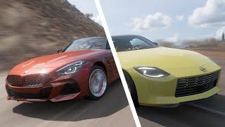 FH5 (X|S) - BMW Z4 G29 v Nissan Z (RZ34) - Emerald Circuit