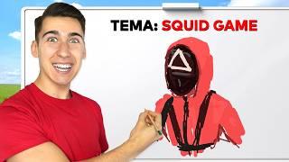 CRTAM SAMO SQUID GAME NA TAKMIČENJU CRTANJA!