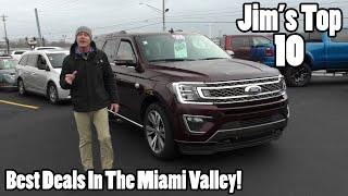 The Best Deals In The Miami Valley | Jim's Top Ten