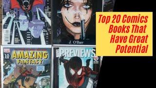 Top 20 Speculation And 1st Appearance Comic Books