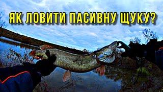 ЯК ловити ПАСИВНУ ЩУКУ? Риболовля спінінгом з берега. Ловля щуки на силікон