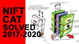 NIFT CAT SOLVED 2017-2020