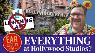 Can You Do EVERYTHING at Hollywood Studios in One Day Without Lightning Lanes?