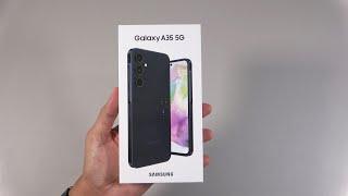 Samsung Galaxy A35 5G unboxing, camera, speakers, antutu, gaming test