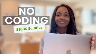 Tech Jobs without Coding | Entry Level Salaries 