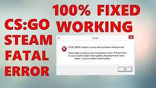 Fix Steam Launcher Fatal Error Failed to Connect with Local Steam Client Process