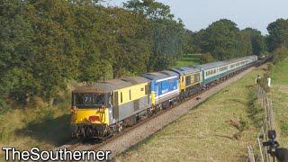 73128 & 73119 venture to the Bluebell Railway | Beer Festival 21/09/2024