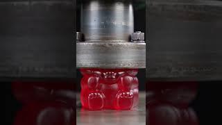 Gummy Bear vs Hydraulic Press 勞 The END is so satisfying!