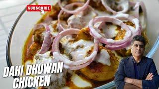 Smoky Yogurt Chicken Recipe | Chicken Recipes | Dahi Dhuwan Gosht | Dahi Chicken Recipe