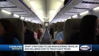 Smart strategies to use when booking travel in 2025 including how to track flight prices