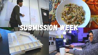 A week in life of an architecture student || Politecnico di Milano  || presentation, submission