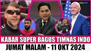 TROBOSAN SENSASIONAL! RESMI ERICK THOHIR! 8 BERITA TIMNAS HARI INI11/10/2024Kabar Timnas