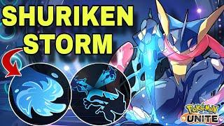 Destroy Your Opponents with Precision and Speed using Water Shuriken GRENINJA | Pokemon Unite