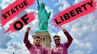 STATUE OF LIBERTY | Khajur Bhai VLOGS | Jigli and Khajur | USA | Nitin Jani | NEW YORK | Khajur Bhai