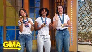 Team USA women's  fencing team talks making history