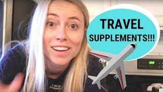 HEALTHY TRAVEL TIPS - SUPPLEMENTS to BOOST Your Immune System // + Meal Ideas