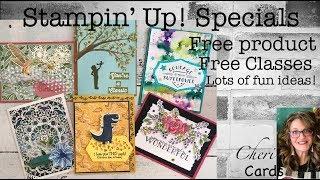 Learn To Make Handmade Cards, Stampin' Up! Specials, Free Blends, Indy Stampers