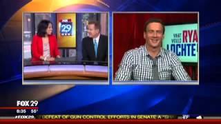 Ryan Lochte Interview Makes Anchor Cry!