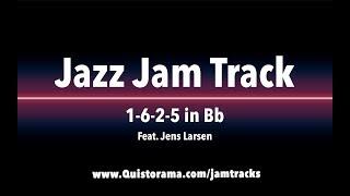 Bb Jazz Backing Track - Medium Swing (1-6-2-5)