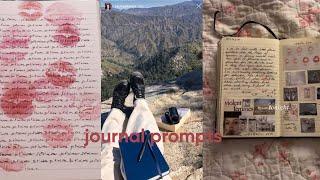 the best journal prompts tiktoks