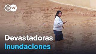 La región española de Valencia es escenario del peor desastre natural del país en casi 30 años