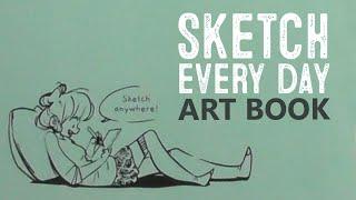 SKETCH EVERY DAY with SIMONE GRÜNEWALD • A 3dtotal Publishing Art Book Click Look