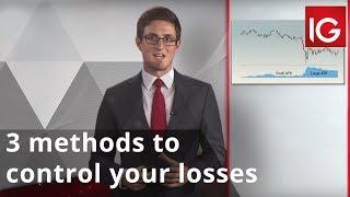 Where to place my stop? 3 methods to control your losses